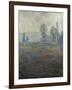 A Meadow in Giverny-Claude Monet-Framed Art Print