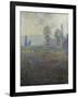 A Meadow in Giverny-Claude Monet-Framed Art Print