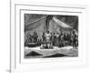 A Meal after the Gathering of Coffee, Brazil, 19th Century-A de Neuville-Framed Giclee Print