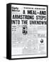 A Meal, and Armstrong Steps into the Unknown-null-Framed Stretched Canvas