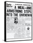 A Meal, and Armstrong Steps into the Unknown-null-Framed Stretched Canvas