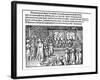 A Meal of Tsar (From Die Moskouitische Chronica by S. Herberstei), 1579-null-Framed Giclee Print