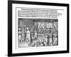 A Meal of Tsar (From Die Moskouitische Chronica by S. Herberstei), 1579-null-Framed Giclee Print