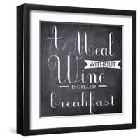 A Meal Without-Taylor Greene-Framed Art Print