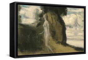 A Measure of Dreams, c.1908-Arthur Bowen Davies-Framed Stretched Canvas