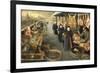 A Meat and Fish Market in Winter-Sebastian Stoskopff-Framed Giclee Print