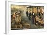 A Meat and Fish Market in Winter-Sebastian Stoskopff-Framed Giclee Print