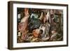 A Meat Stall with the Holy Family Giving Alms, 1551-Pieter Aertsen-Framed Giclee Print