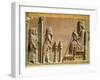 A Median Officer Paying Homage to King Darius I (circa 550-486 BC) from the Treasury, circa 515 BC-null-Framed Giclee Print