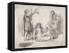 'A Medieval Scene', 19th century-Fred Walker-Framed Stretched Canvas