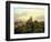 A Medieval Town in 1830, 1830-Carl Georg Adolph Hasenpflug-Framed Giclee Print