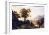 A Mediterranean Landscape-Louis Auguste Lapito-Framed Art Print