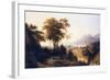 A Mediterranean Landscape-Louis Auguste Lapito-Framed Art Print