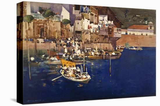 A Mediterranean Port, 1892-Arthur Melville-Stretched Canvas