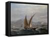 A Mediterranean Tartane-Louis Eugene Gabriel Isabey-Framed Stretched Canvas