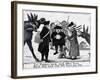 A Medley of Edinburgh Musicians-John Kay-Framed Art Print