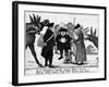 A Medley of Edinburgh Musicians-John Kay-Framed Art Print