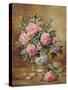 A Medley of Pink Roses-Albert Williams-Stretched Canvas