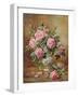 A Medley of Pink Roses-Albert Williams-Framed Giclee Print