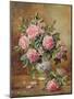 A Medley of Pink Roses-Albert Williams-Mounted Giclee Print