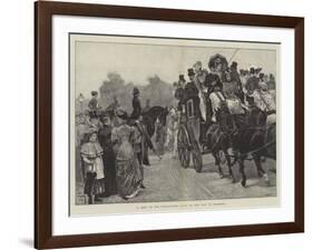 A Meet of the Four-In-Hand Club, on the Way to Richmond-Richard Caton Woodville II-Framed Giclee Print