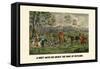 A Meet with His Grace the Duke of Rutland-Henry Thomas Alken-Framed Stretched Canvas