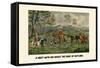 A Meet with His Grace the Duke of Rutland-Henry Thomas Alken-Framed Stretched Canvas