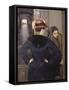 A meeting Albertine, 1885-Christian Krohg-Framed Stretched Canvas