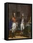 A Meeting between Arthur Wellesley and Horatio Nelson-Stefano Bianchetti-Framed Stretched Canvas