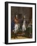 A Meeting between Arthur Wellesley and Horatio Nelson-Stefano Bianchetti-Framed Giclee Print