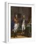 A Meeting between Arthur Wellesley and Horatio Nelson-Stefano Bianchetti-Framed Giclee Print