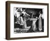 A Meeting, Judas before Christ, 1896-Sascha Schneider-Framed Giclee Print