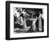 A Meeting, Judas before Christ, 1896-Sascha Schneider-Framed Giclee Print