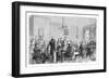 A Meeting of the Anti-Corn Law League in Newall's Building, Manchester, 1838-null-Framed Giclee Print