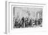 A Meeting of the Anti-Corn Law League in Newall's Building, Manchester, 1838-null-Framed Giclee Print