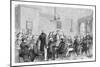 A Meeting of the Anti-Corn Law League in Newall's Building, Manchester, 1838-null-Mounted Giclee Print
