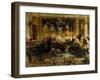 A Meeting of the Artists' Society-Vicente Lopez y Portana-Framed Giclee Print