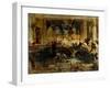 A Meeting of the Artists' Society-Vicente Lopez y Portana-Framed Giclee Print