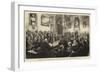 A Meeting of the Common Council of the City of London in the Council Chamber, Guildhall-Godefroy Durand-Framed Giclee Print