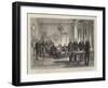 A Meeting of the Conference on the Eastern Question at the Admiralty Palace (Ters-Haneh) Constantin-null-Framed Giclee Print