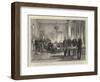 A Meeting of the Conference on the Eastern Question at the Admiralty Palace (Ters-Haneh) Constantin-null-Framed Giclee Print