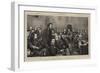 A Meeting of the London School Board in the Council Chamber, Guildhall-Henry Woods-Framed Giclee Print