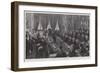 A Meeting of the Peace Conference-null-Framed Giclee Print