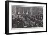 A Meeting of the Peace Conference-null-Framed Giclee Print