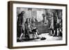 A Meeting of the Royal Society in Crane Court, Fleet Street, London, 18th Century-null-Framed Giclee Print