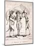 A Meeting of Umbrellas, 1782-James Gillray-Mounted Giclee Print