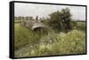 A Meeting on the Bridge-Emile Claus-Framed Stretched Canvas