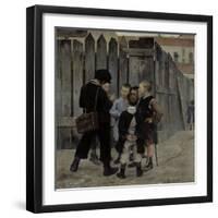 A Meeting-Marie Bashkirtseff-Framed Giclee Print