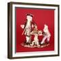 A Meissen Porcelain Group of the Quack Doctor and Harlequin, 19th Century-Meissen-Framed Giclee Print