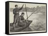 A Member of a Thames Angling Club-null-Framed Stretched Canvas